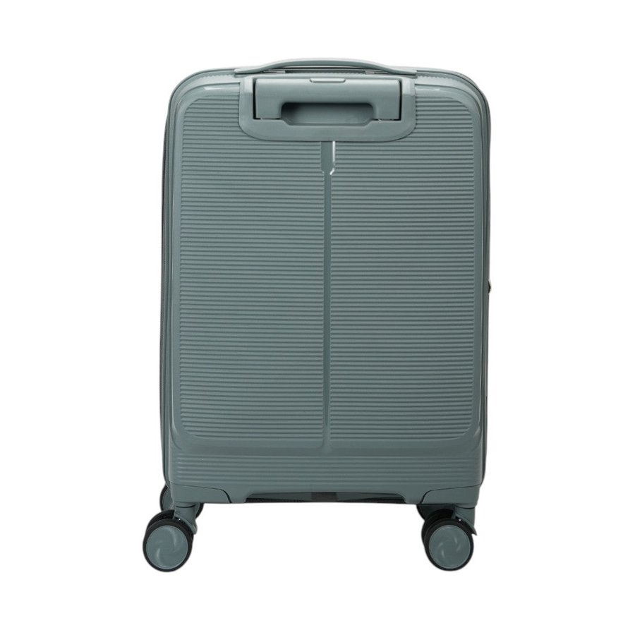 Caselite Venture 57cm Top Open Hardside Carry-On Suitcase Grey Green Grey Green