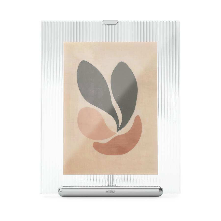 Umbra Flute 13 x 18cm Picture Frame Chrome Chrome