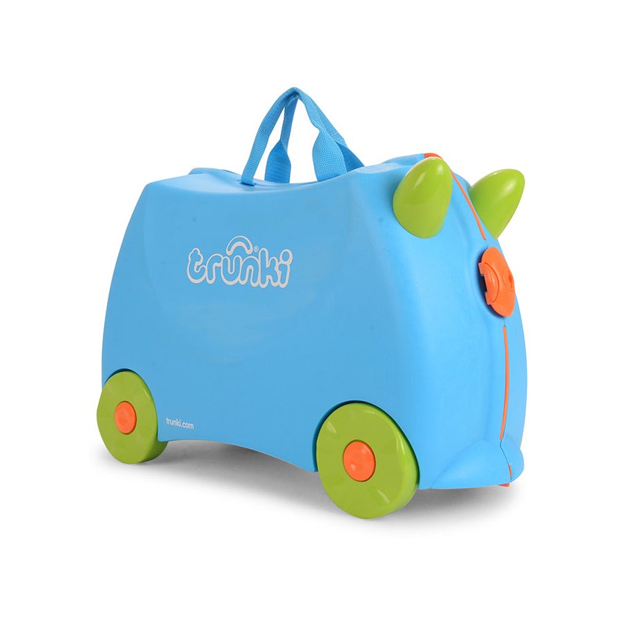 Trunki Terrance Kids Suitcase Blue Blue