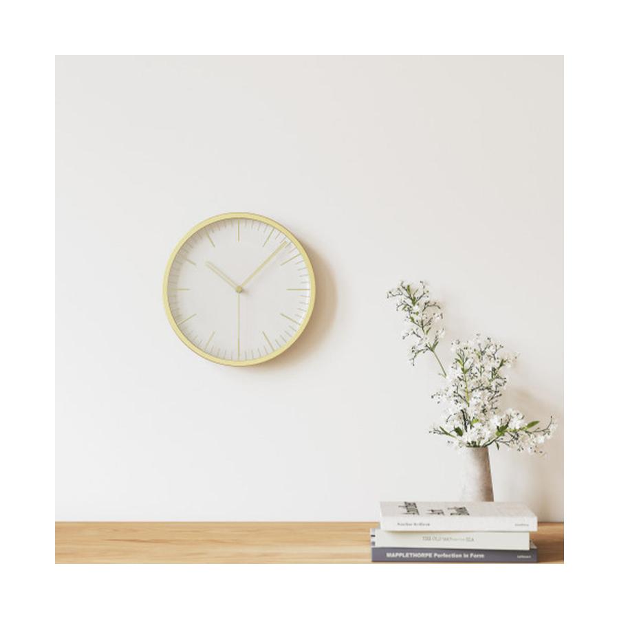 Umbra Infinity Clock Matte Brass Matte Brass