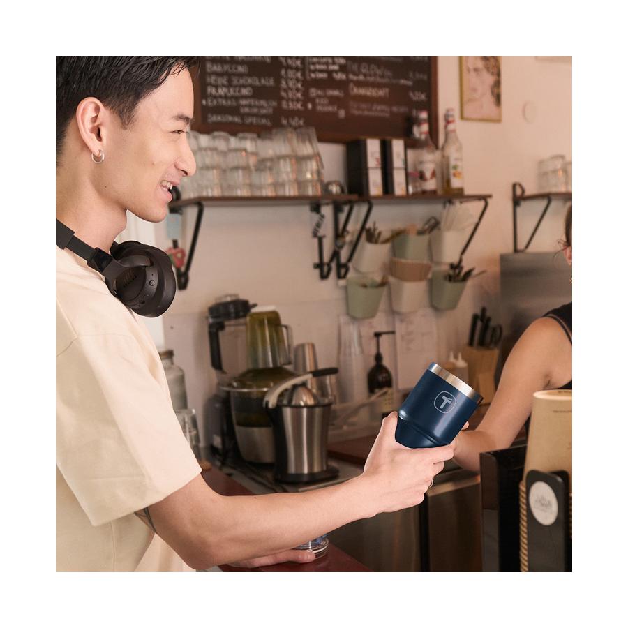 Tupperware Big T Thermal Straw Tumbler 630ml Nocturnal Sea Nocturnal Sea