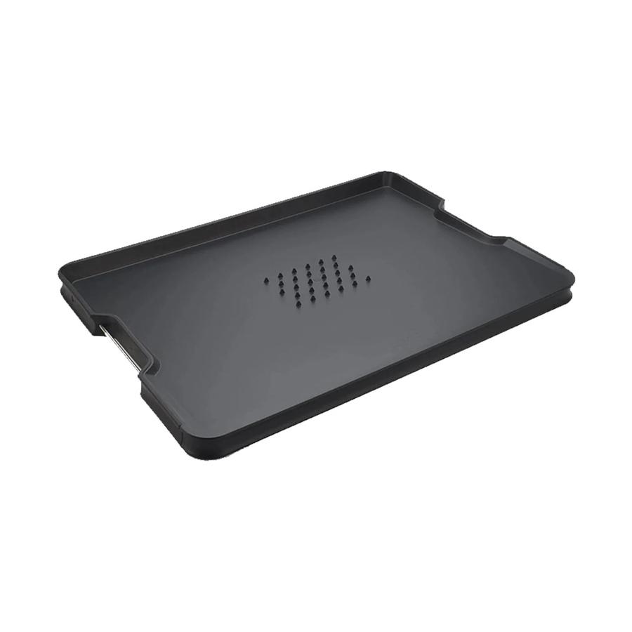 Joseph Joseph Cut & Carve Plus Extra Large Chopping Board Black Black