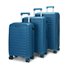 Caselite Expedition 56cm, 65cm & 75cm Hardside Luggage Set Lake Blue