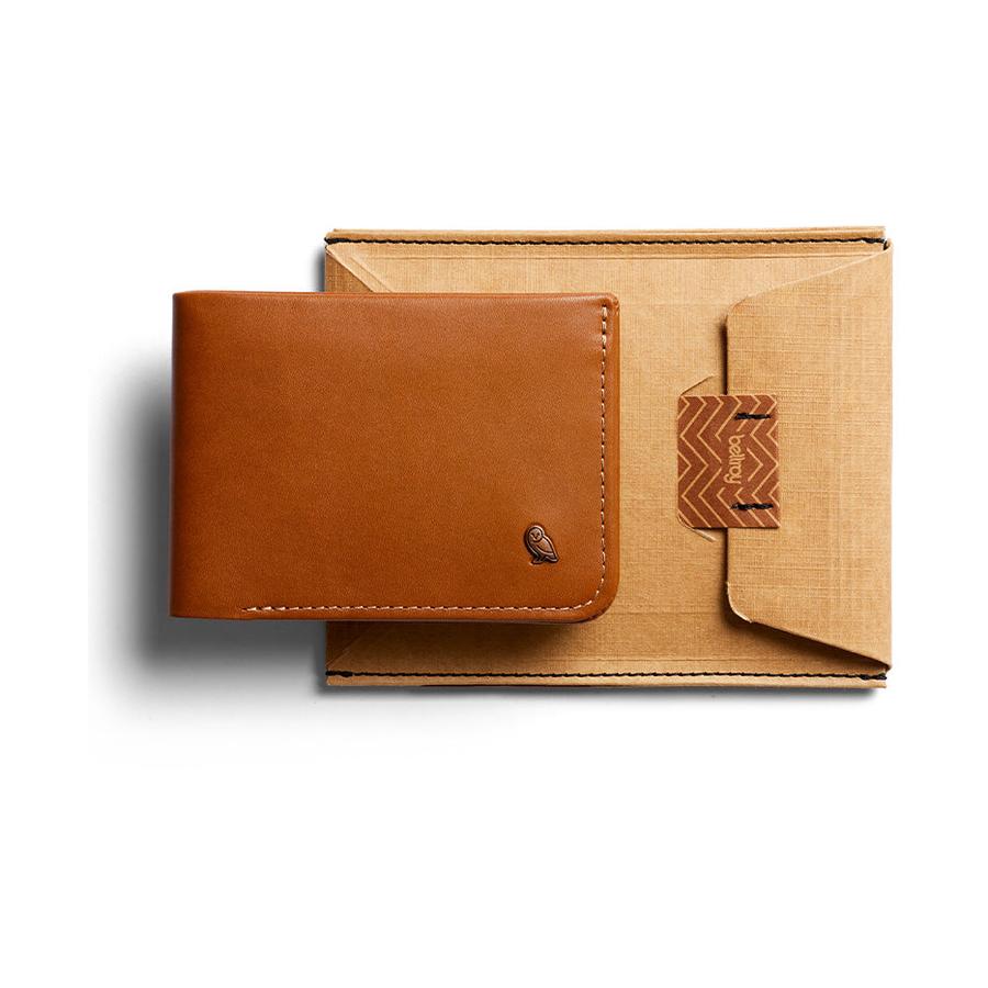 Bellroy RFID Hide & Seek LO Leather Wallet Caramel Caramel