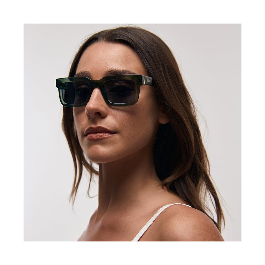 Rixx SoHo Sunglasses Crystal Green Crystal Green