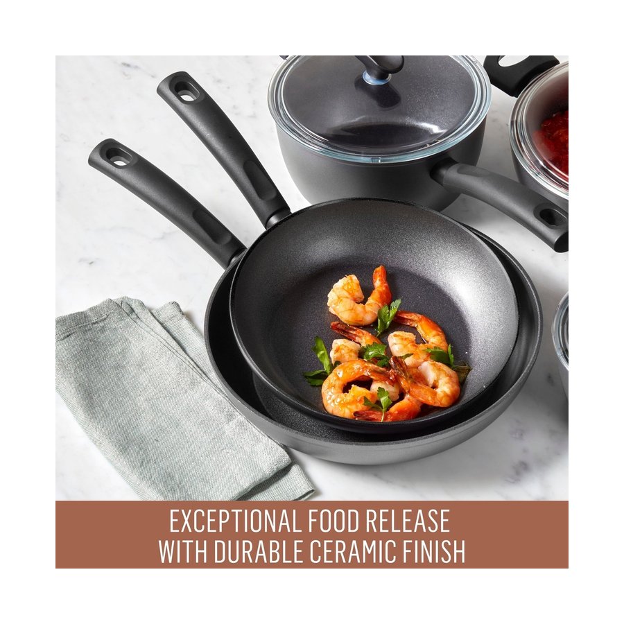 Essteele Per Benessere 5 Piece Cookware Set Grey Grey