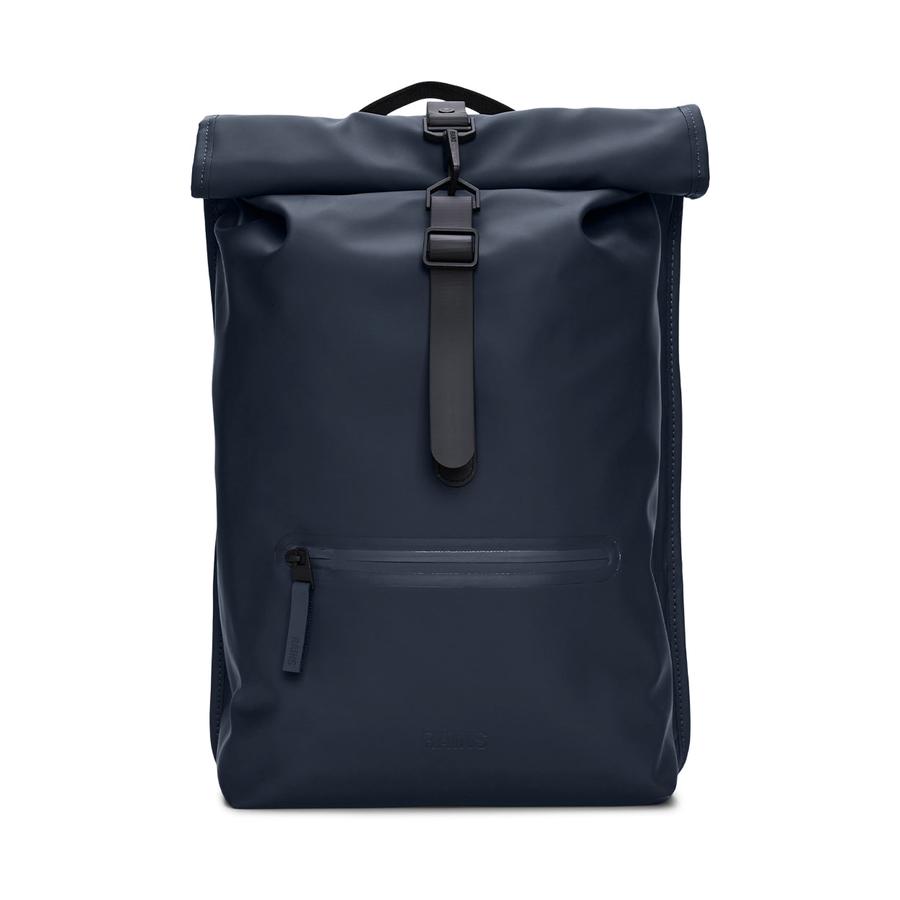 Rains Rolltop Rucksack Navy Navy