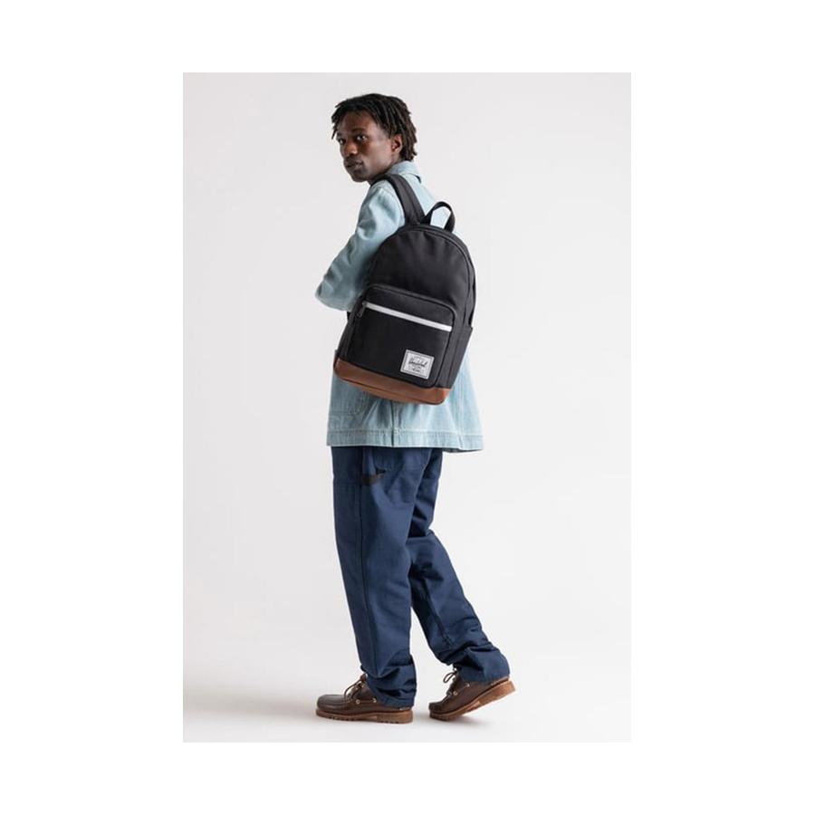 Herschel Pop Quiz 25L Backpack Black/Tan Black/Tan