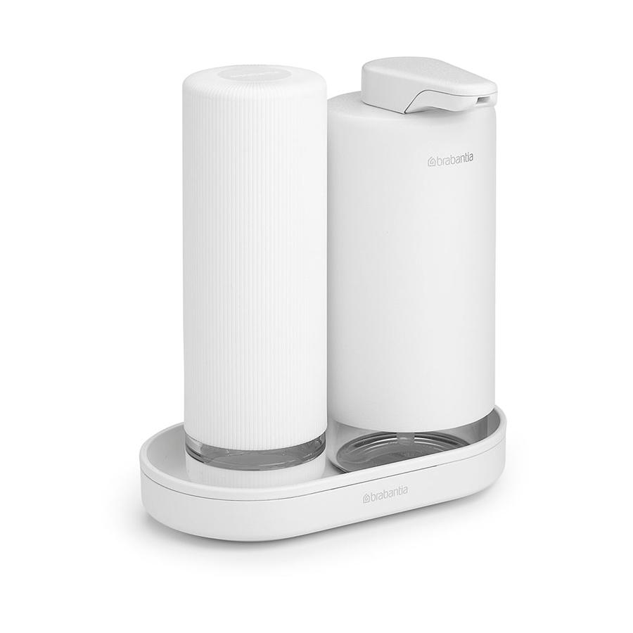 Brabantia SinkStyle Soap Dispenser Set 200ml Mineral Fresh White Mineral Fresh White