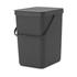 Brabantia Sort & Go Waste Bin (25L) Grey