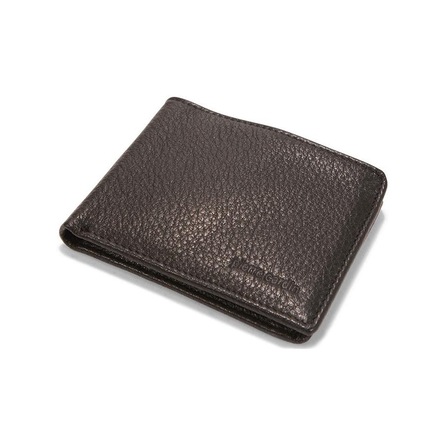 Pierre Cardin Luther Men's Italian Leather RFID Wallet Black Black