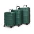 Explorer Luna-Air 55cm Front Access, 63cm & 74cm Hardside Luggage Set Forest Green