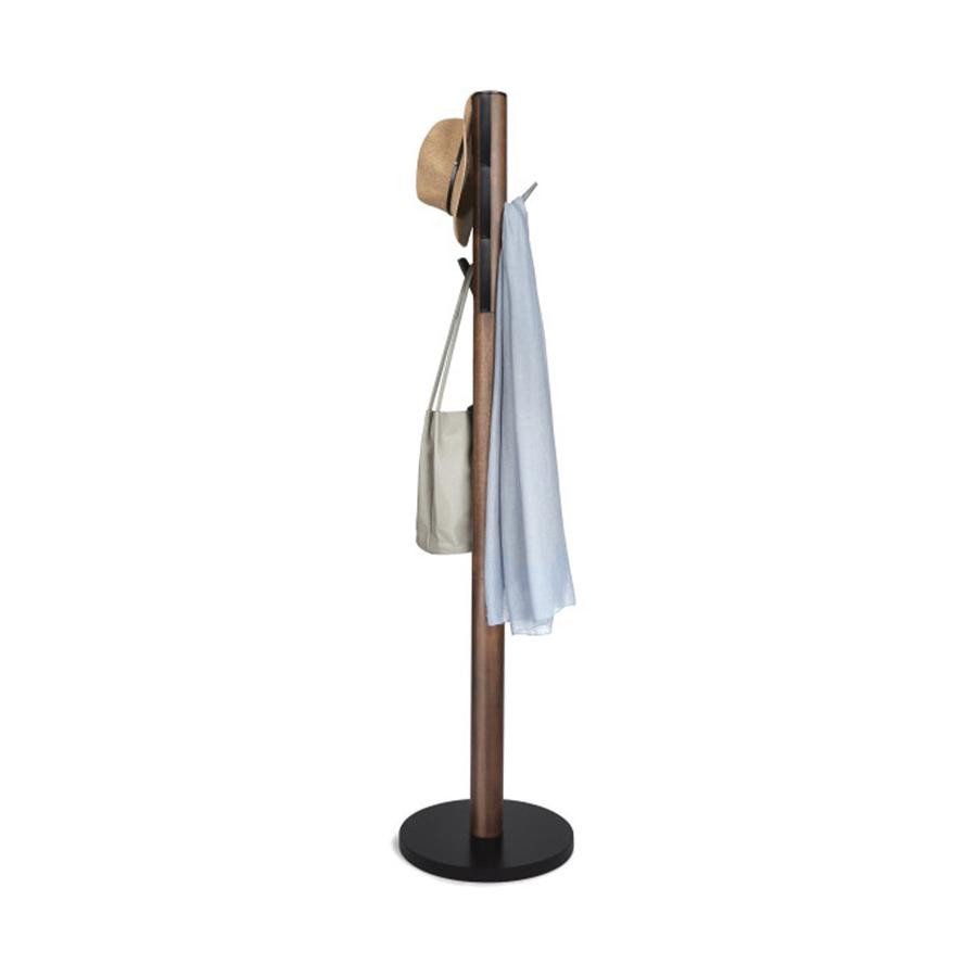 Umbra Flapper Coat Rack Black/Walnut Black/Walnut