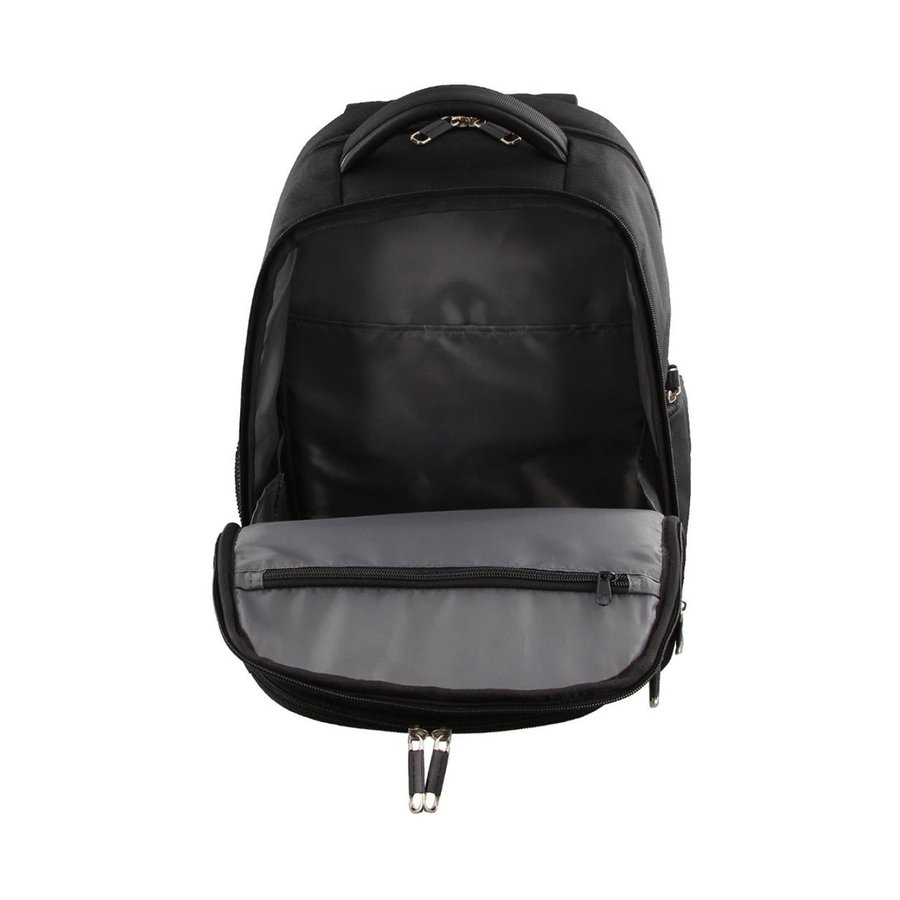 Pierre Cardin Ellis 15" Laptop Backpack Black Black