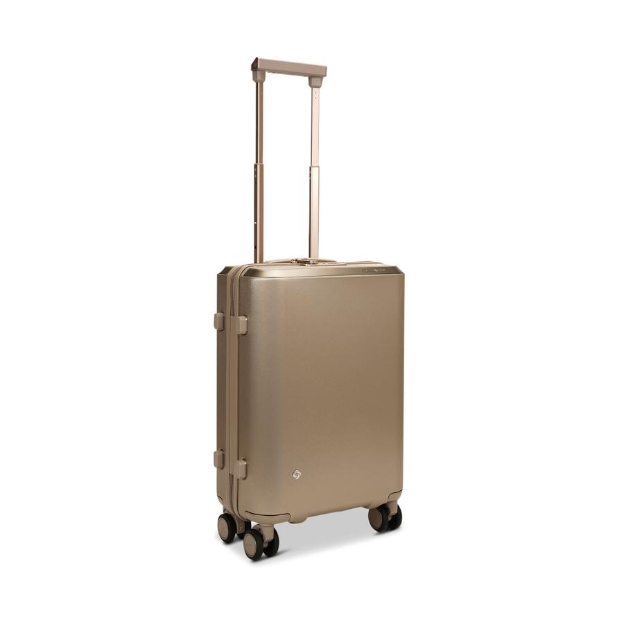 Samsonite Evoa Z 55cm Hardside Carry-On Suitcase Ivory Gold Ivory Gold