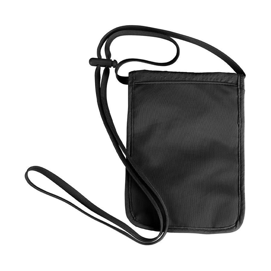 Lewis N. Clark RFID Neck Stash Black Black