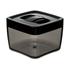 ClickClack Display Cube 0.9L Airtight Container Black