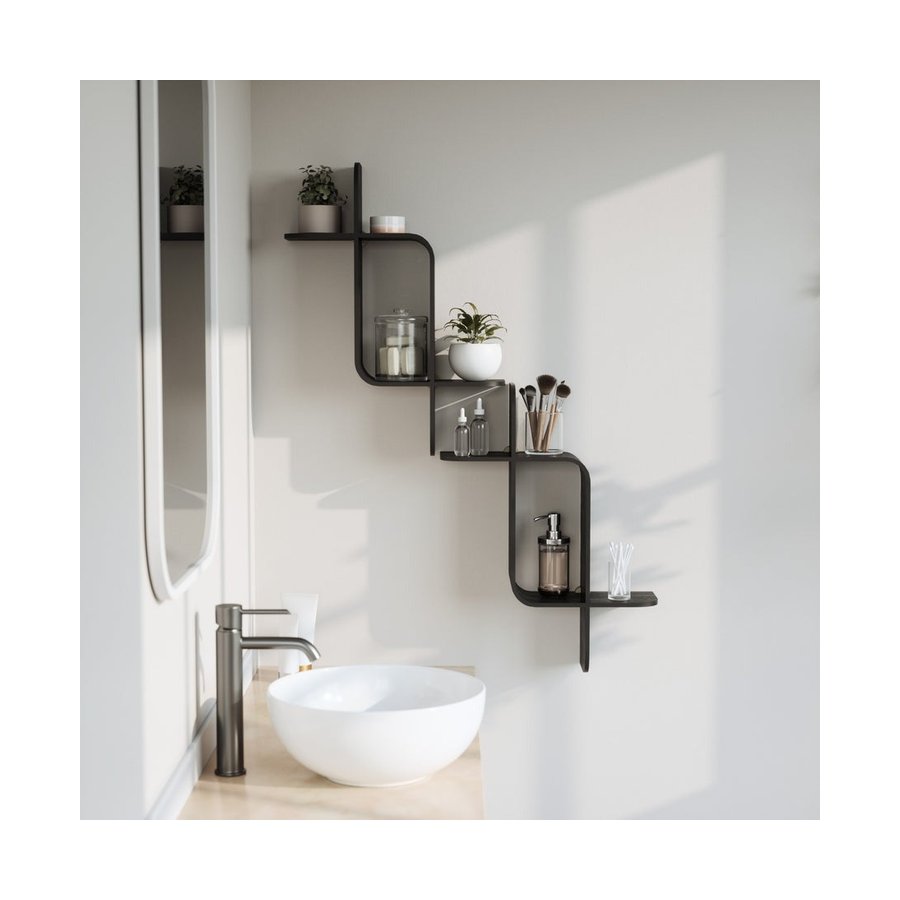 Umbra Montage Shelf Black Black