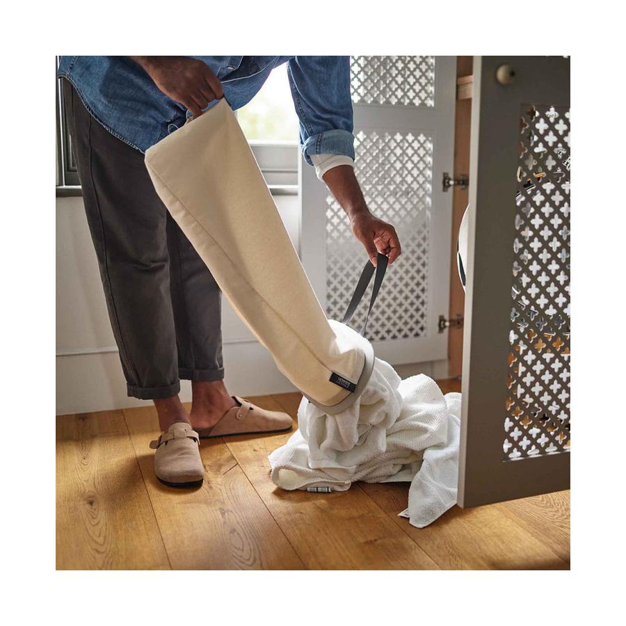 Joseph Joseph Tota 60L Laundry Separation Basket Ecru Ecru