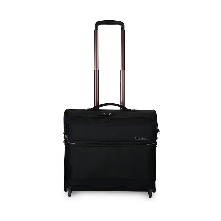 Samsonite 73H 43cm Weekender Softside Suitcase Black Black
