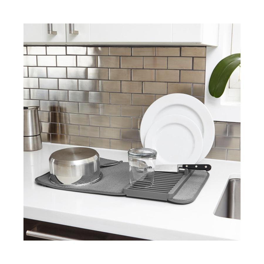 Umbra UDry Mini Drying Mat Charcoal Charcoal