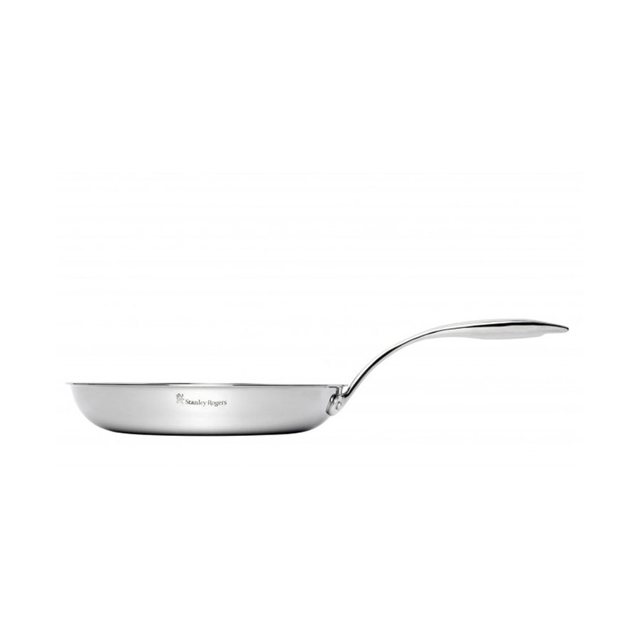 Stanley Rogers Matrix 26cm Non-Stick Frypan Stainless Steel Stainless Steel