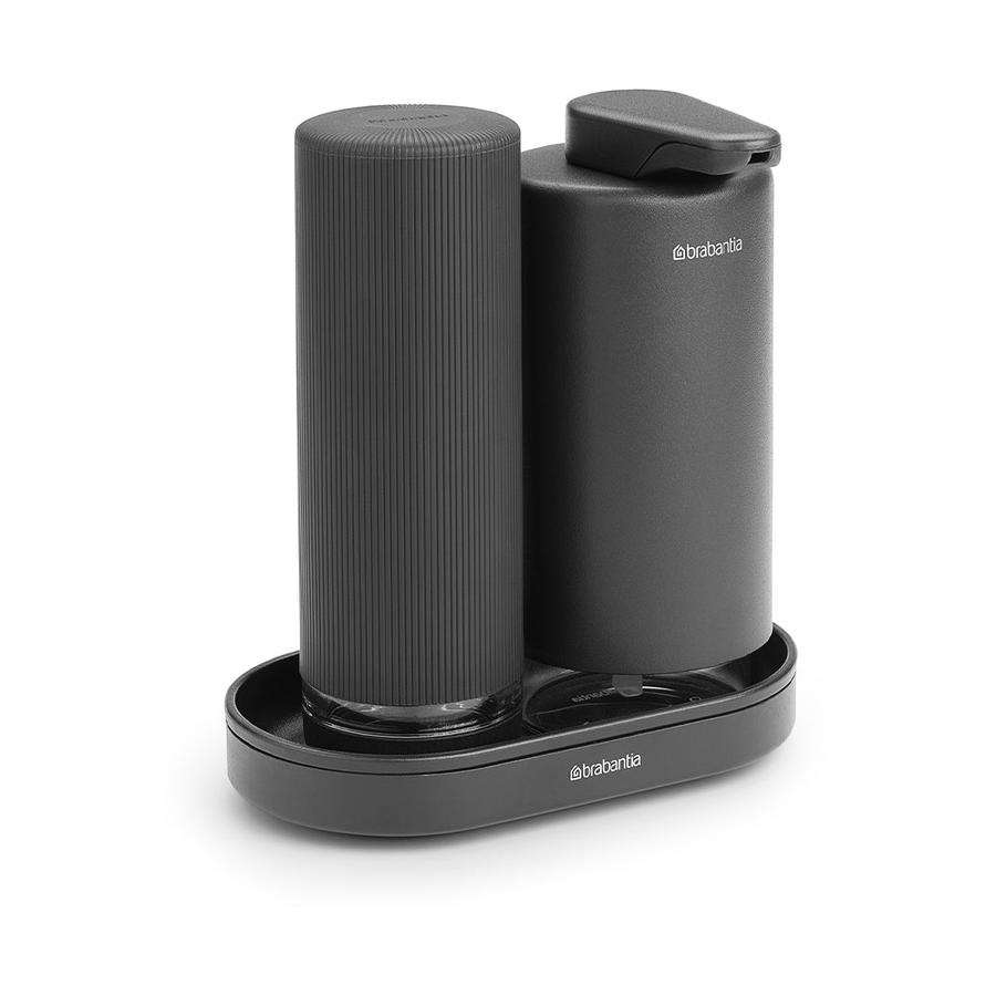 Brabantia SinkStyle Soap Dispenser Set 200ml Mineral Infinite Grey Mineral Infinite Grey