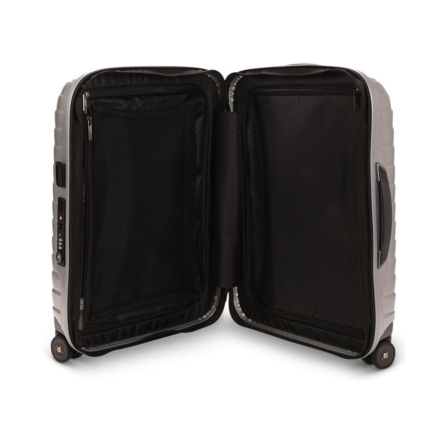 Samsonite Proxis 55cm Hardside Carry-On Suitcase Silver Silver