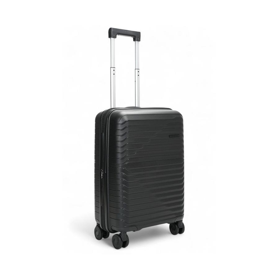 Caselite Summit 56cm Hardside Carry-On Suitcase Black Black
