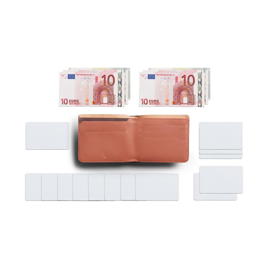 Bellroy RFID Hide & Seek HI Premium Leather Wallet Aragon Aragon