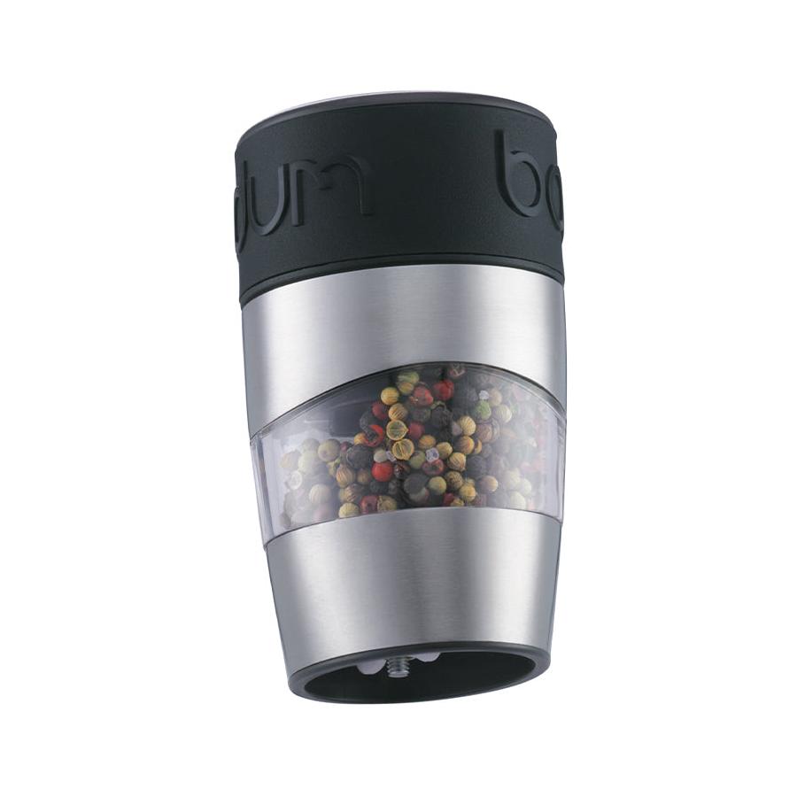 Bodum Twin Salt and Pepper Grinder Black Black