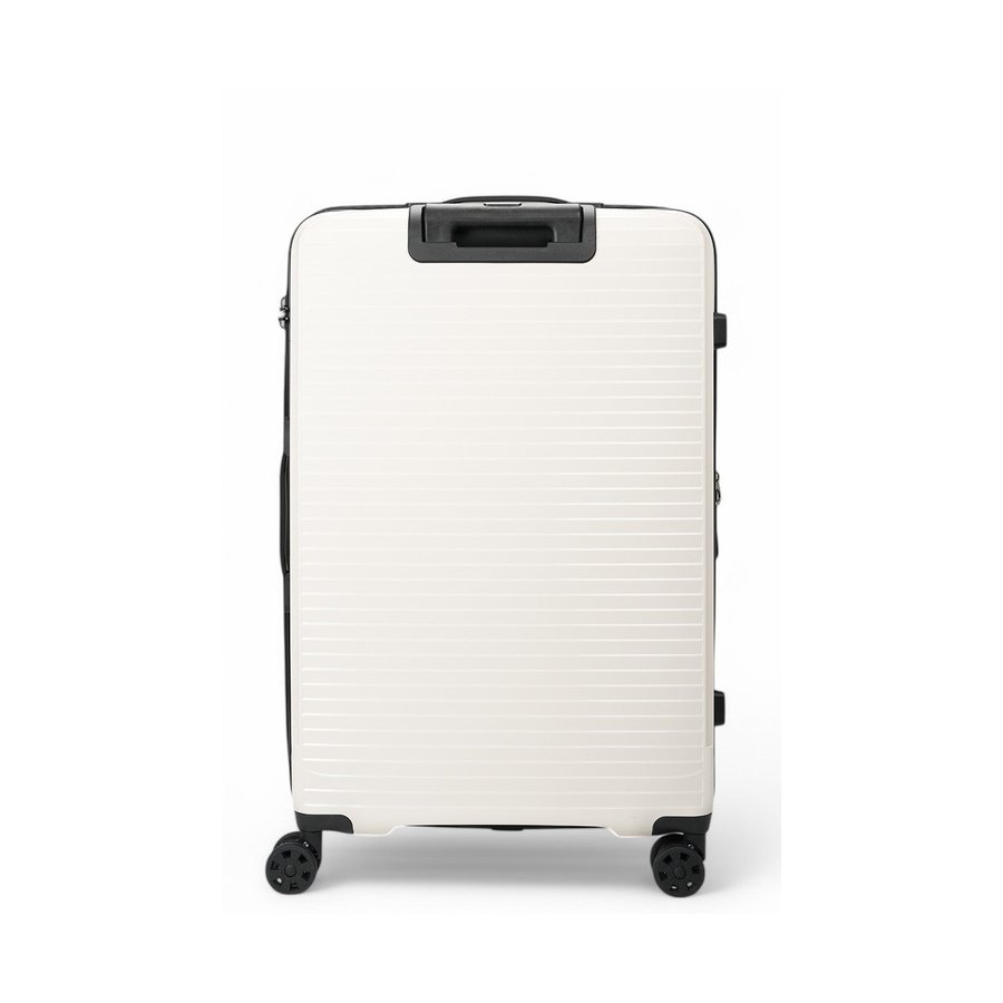Nomad Venture 75cm Hardside Checked Suitcase White White
