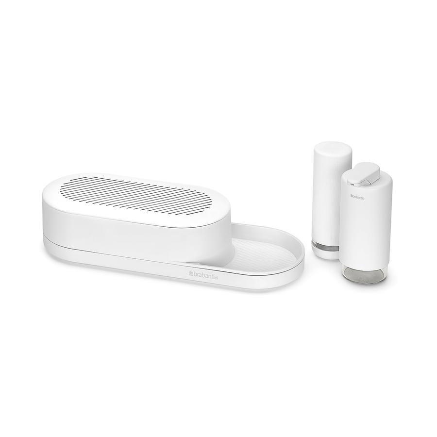 Brabantia SinkStyle Organiser Set of 3 Mineral Fresh White Mineral Fresh White