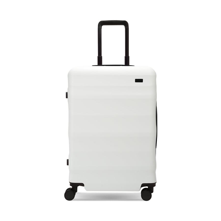 Explorer Luna-Air 63cm Hardside Checked Suitcase White White