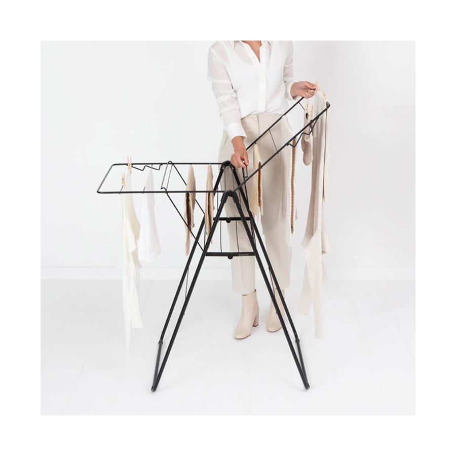 Brabantia Hangon 15m Drying Rack Matte Black Matte Black