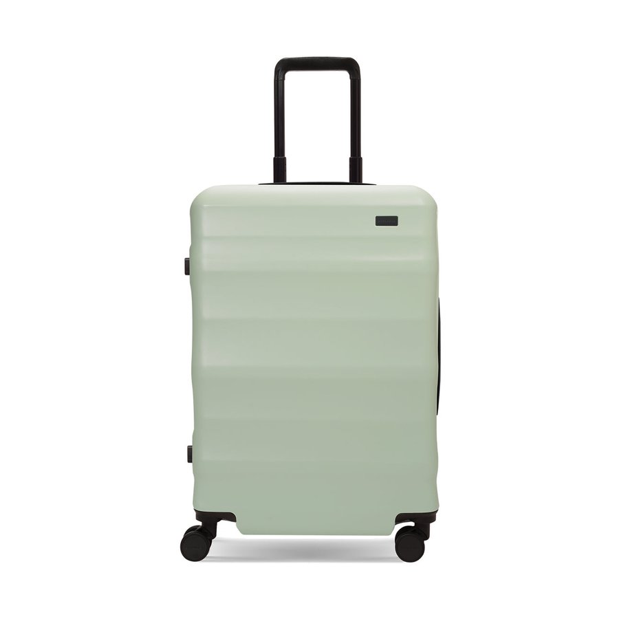 Explorer Luna-Air 63cm Hardside Checked Suitcase Mint Mint