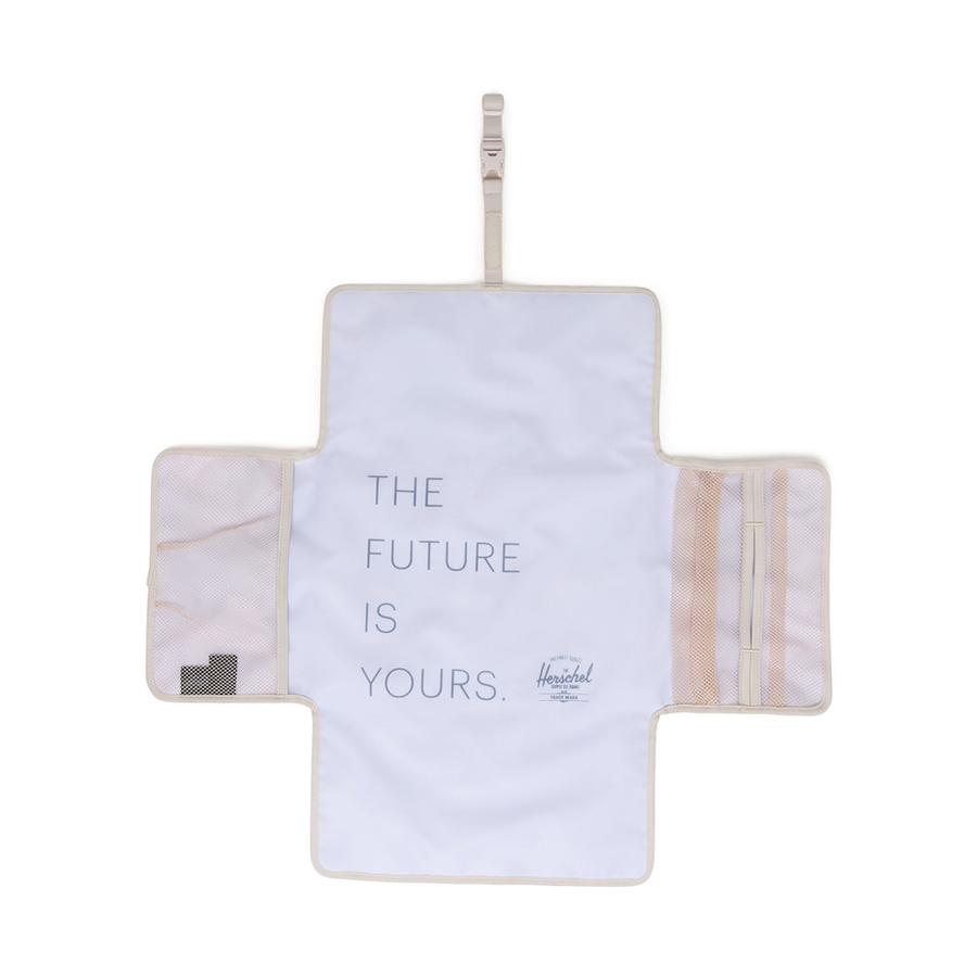 Herschel Sprout Change Mat Moonbeam Floral Waves Moonbeam Floral Waves