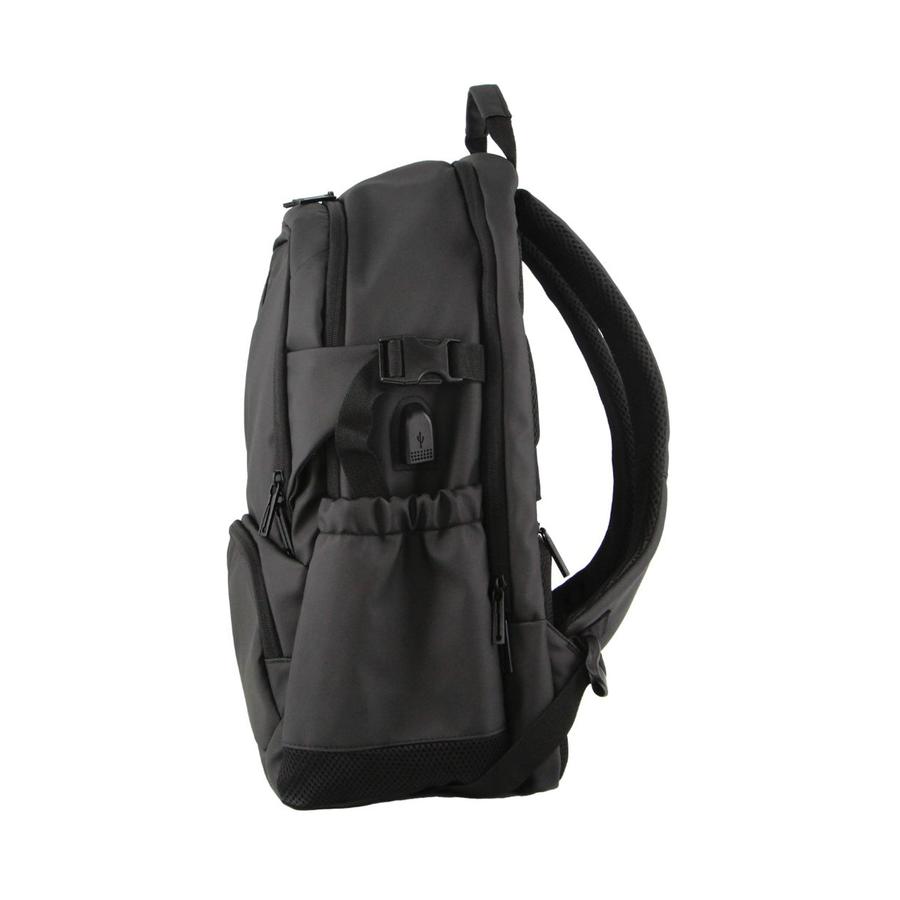 Pierre Cardin Metro 15" Laptop Backpack Black Black