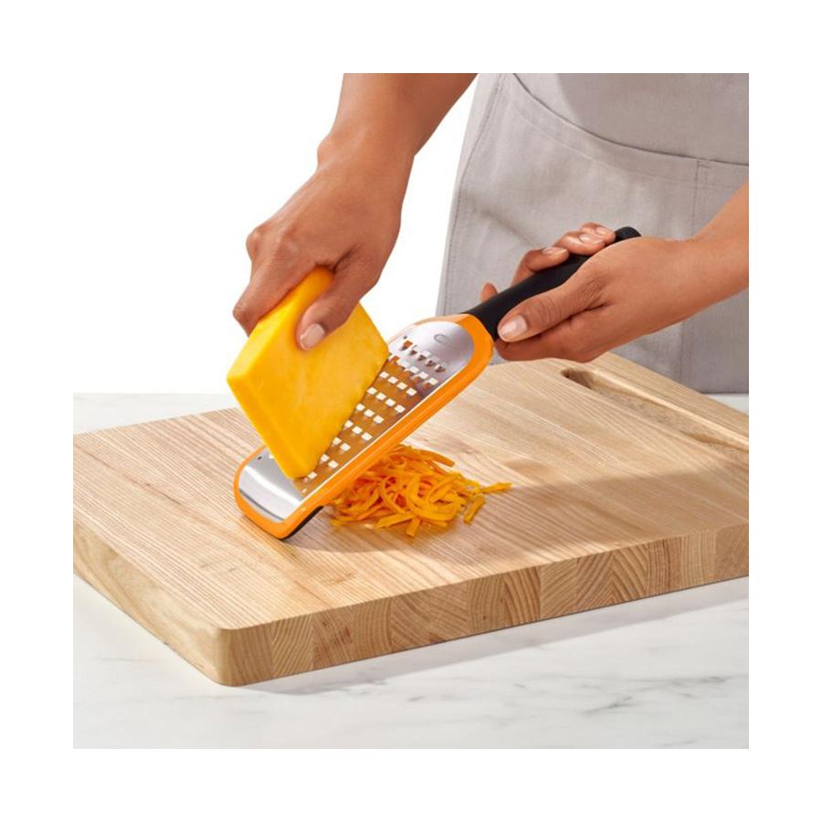 OXO Good Grips Etched Coarse Grater Orange Orange