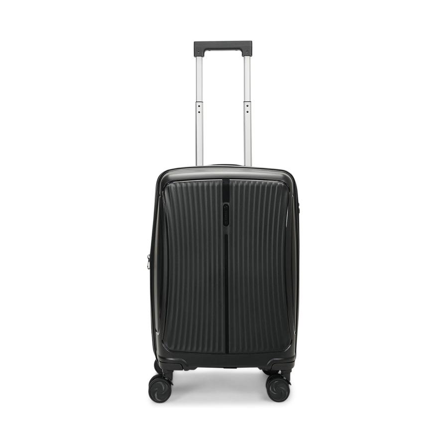 Caselite Quest 56cm Hardside Carry-On Suitcase Black Black