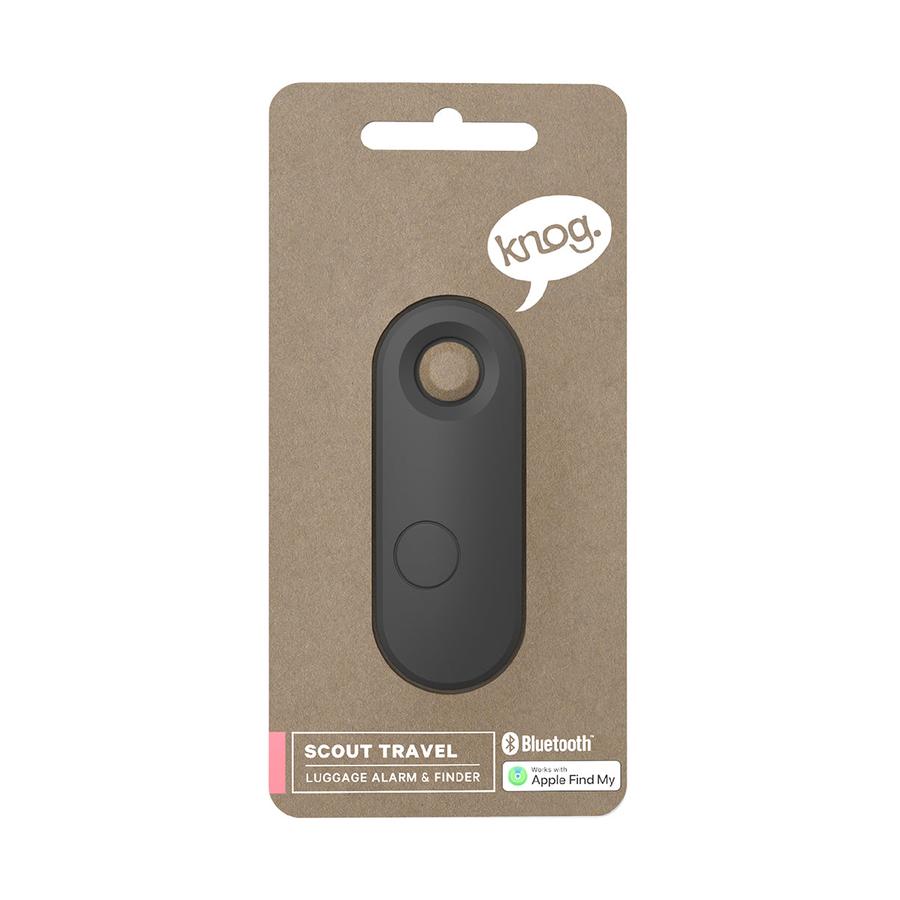 Knog Scout Travel Luggage Alarm & Finder Black Black
