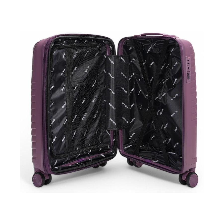 Nomad Journey 56cm Hardside Carry-On Suitcase Purple Purple