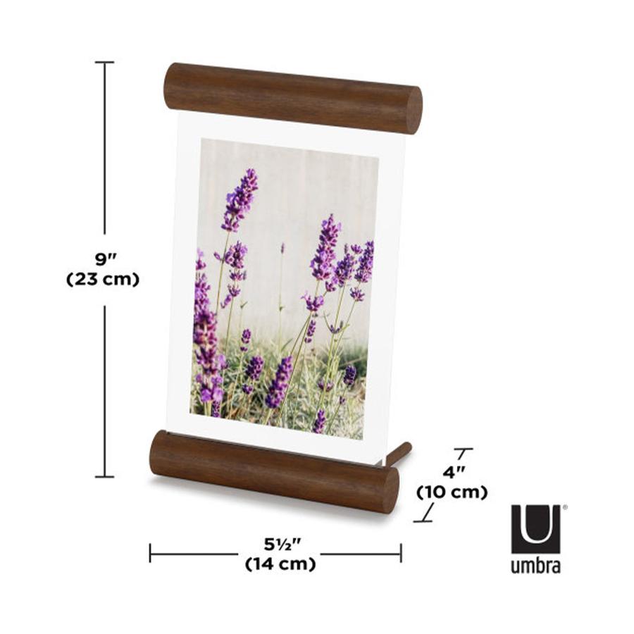 Umbra Scroll Picture Frame (10 x 15cm) Light Walnut Light Walnut