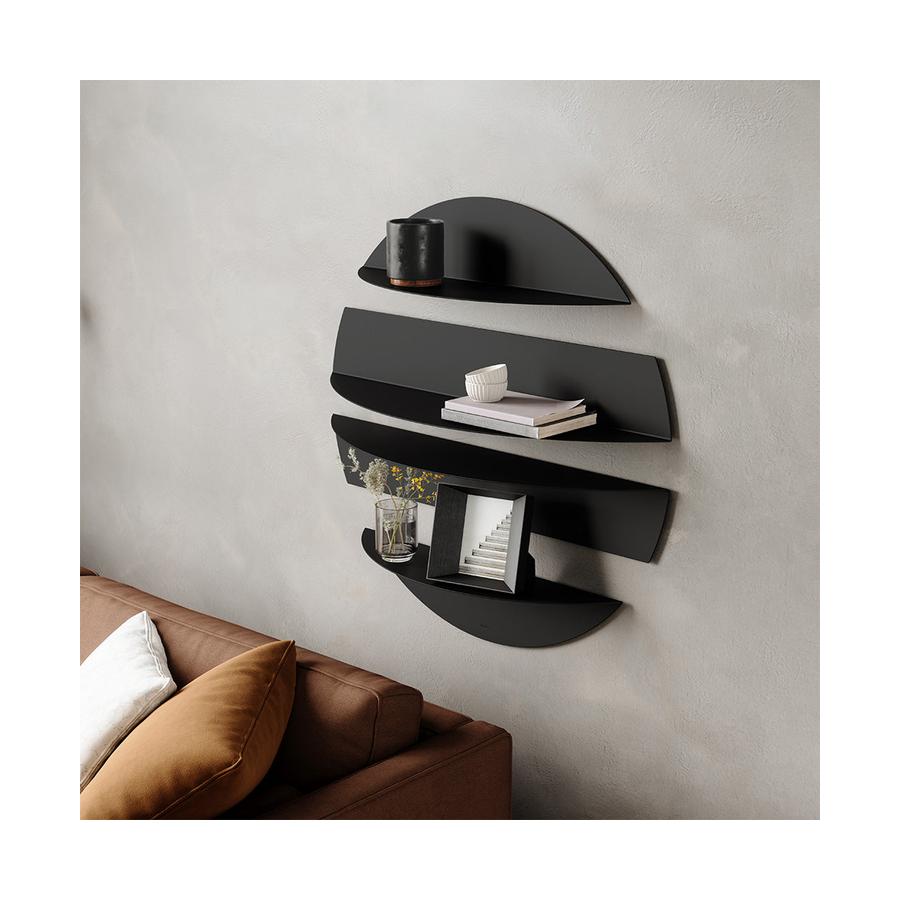 Umbra Solis Wall Shelves Black Black