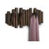 Umbra Picket 5 Wall Hook Aged Walnut