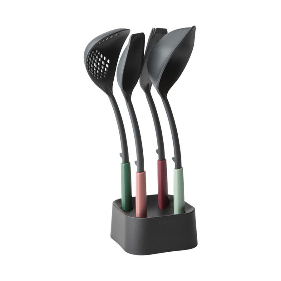 Brabantia Tasty+ Kitchen Utensils Set Multi Coloured Multi Coloured