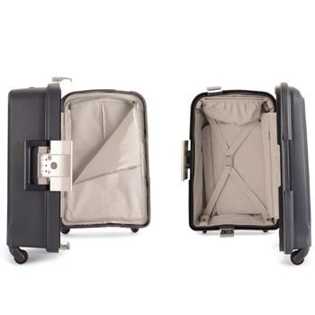 Interior shots of the black Delsey Belfort