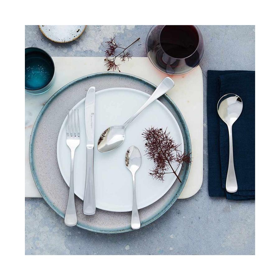 Stanley Rogers Metropolitan 24 Piece Cutlery Set Stainless Steel Stainless Steel