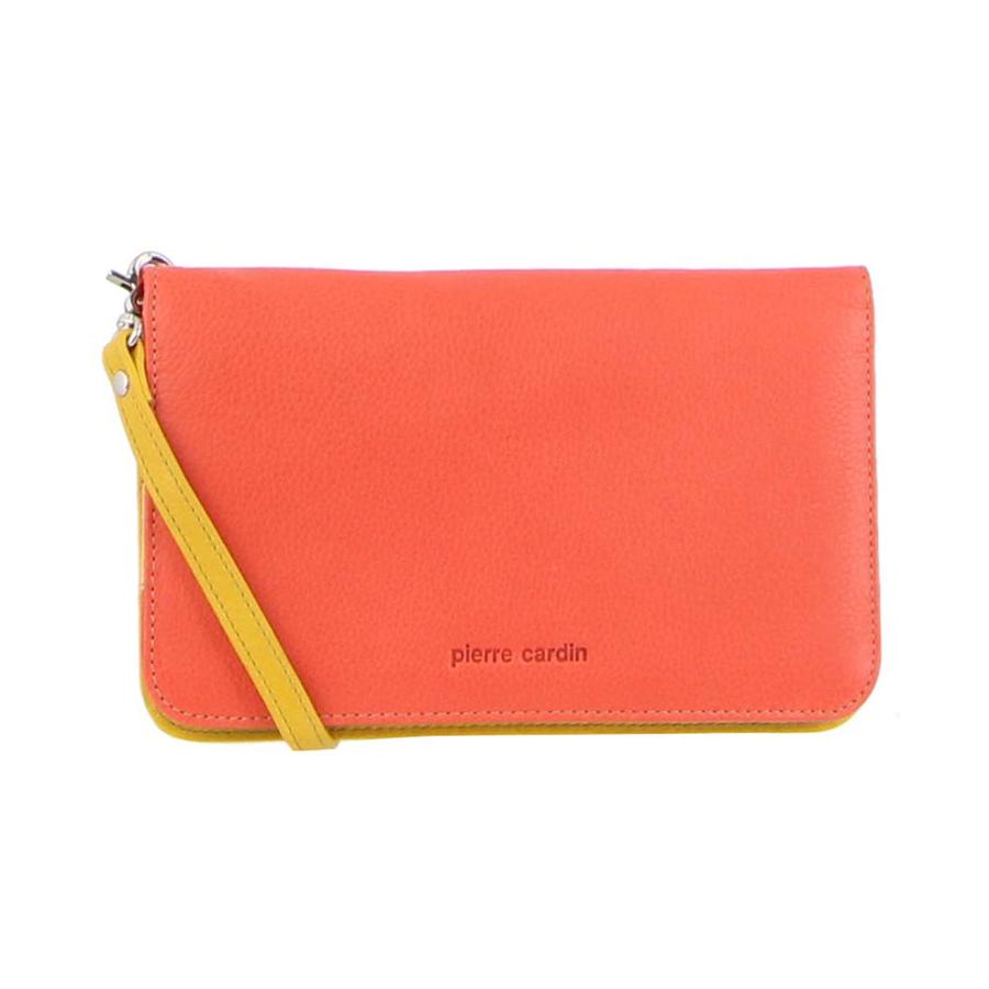 Pierre Cardin Arna Crossbody Organiser Orange/Yellow Orange/Yellow
