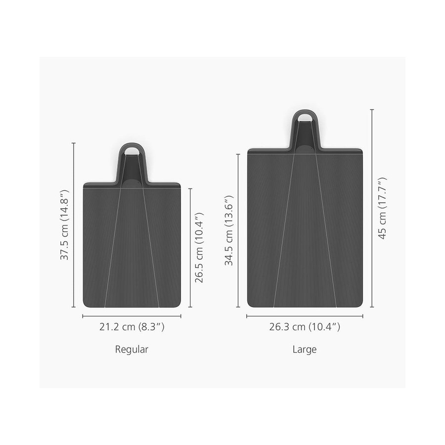 Joseph Joseph Chop2Pot Plus Large Folding Chopping Board Black Black
